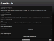Tablet Screenshot of grasabendita.blogspot.com