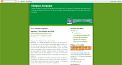 Desktop Screenshot of alergiasarequipa.blogspot.com