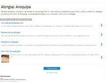 Tablet Screenshot of alergiasarequipa.blogspot.com