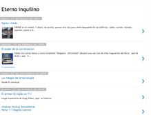 Tablet Screenshot of eternoinquilino.blogspot.com