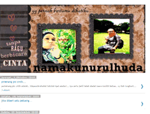 Tablet Screenshot of namakunurulhuda.blogspot.com