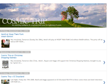 Tablet Screenshot of cosmictripmusic.blogspot.com
