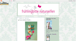 Desktop Screenshot of fruehlingbitte-naturseifen.blogspot.com