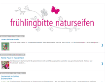 Tablet Screenshot of fruehlingbitte-naturseifen.blogspot.com