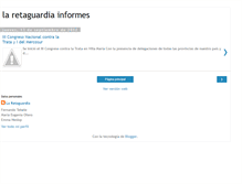 Tablet Screenshot of laretaguardiainformes.blogspot.com