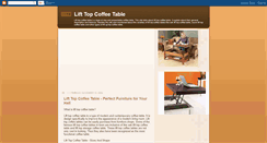 Desktop Screenshot of lifttopcoffeetable.blogspot.com