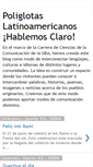 Mobile Screenshot of poliglotaslatinoamericanos.blogspot.com