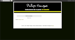 Desktop Screenshot of phillipemarques.blogspot.com