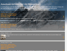 Tablet Screenshot of americanairlinesstewardess.blogspot.com