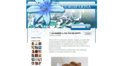 Desktop Screenshot of fiordifarina.blogspot.com