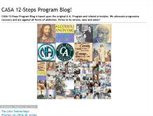 Tablet Screenshot of casa-12steps.blogspot.com