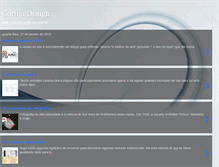 Tablet Screenshot of corujadesign.blogspot.com