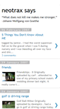 Mobile Screenshot of neotrax.blogspot.com