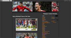 Desktop Screenshot of cristianoronaldo99-wallpaper.blogspot.com