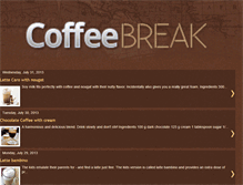 Tablet Screenshot of coffee-break24.blogspot.com