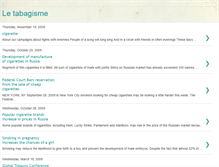 Tablet Screenshot of blogtabagisme.blogspot.com