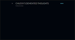 Desktop Screenshot of chuckythinks.blogspot.com