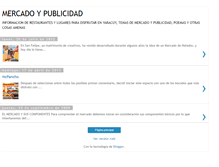 Tablet Screenshot of mercadoypublicidad.blogspot.com