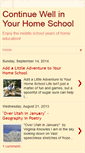 Mobile Screenshot of continuewellhomeschool.blogspot.com