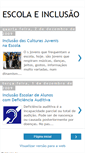 Mobile Screenshot of inclusaoeescola.blogspot.com