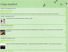 Tablet Screenshot of corposaudavelweb.blogspot.com