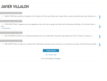 Tablet Screenshot of javier-villalon.blogspot.com