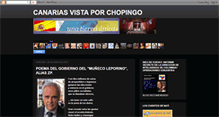 Desktop Screenshot of centrocanarionacionalistasysusmentira.blogspot.com