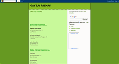 Desktop Screenshot of gaylaspalmas.blogspot.com