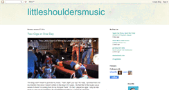 Desktop Screenshot of littleshouldersmusic.blogspot.com