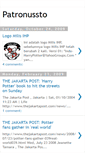 Mobile Screenshot of patronussto.blogspot.com