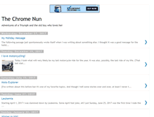 Tablet Screenshot of chromenun.blogspot.com