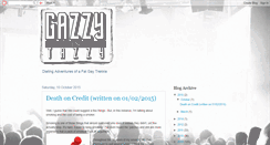 Desktop Screenshot of gazzyintazzy.blogspot.com