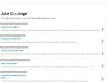 Tablet Screenshot of jokechallenge.blogspot.com