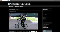 Desktop Screenshot of darwinbmxscene.blogspot.com