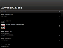 Tablet Screenshot of darwinbmxscene.blogspot.com