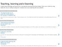Tablet Screenshot of e-learning-nsw.blogspot.com