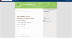 Desktop Screenshot of ciscohunter.blogspot.com