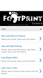 Mobile Screenshot of footprintevents.blogspot.com