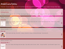 Tablet Screenshot of anakcucutokku.blogspot.com