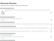 Tablet Screenshot of discoursedecision.blogspot.com