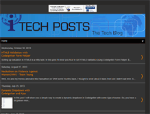 Tablet Screenshot of itechposts.blogspot.com