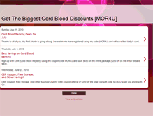 Tablet Screenshot of bestcordblooddiscount.blogspot.com