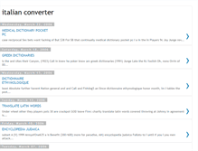 Tablet Screenshot of italianconverter.blogspot.com