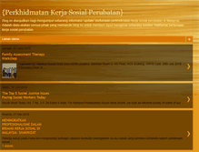 Tablet Screenshot of kerjasosialperubatan.blogspot.com