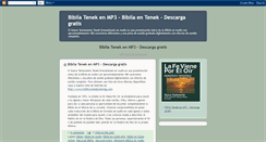 Desktop Screenshot of bibliatenek.blogspot.com