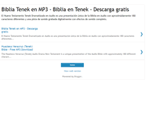 Tablet Screenshot of bibliatenek.blogspot.com