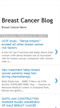 Mobile Screenshot of breastcancerinformationandnews.blogspot.com