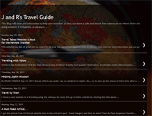 Tablet Screenshot of jandrstravelguide.blogspot.com