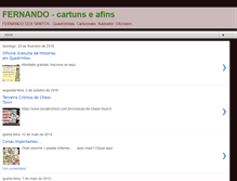 Tablet Screenshot of fernando-cartunista.blogspot.com