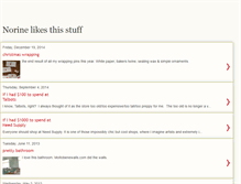 Tablet Screenshot of norinelikesthisstuff.blogspot.com